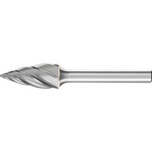PFERD 21122766 Freesstift Spitsboog Lengte 65 mm Afmeting, Ø 12 mm Werklengte 25 mm Schachtdiameter 6 mm