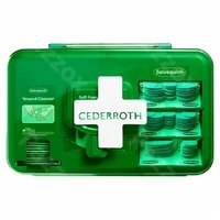 CEDERROTH Erste-Hilfe-Set Wound Care Dispenser Blue, Spender