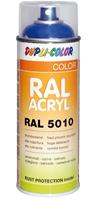 dupli color ral acryl hoogglans ral 5010 enzian blauw 349584 400 ml