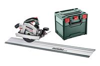 Metabo Set Akku-Handkreissäge KS 18 LTX 66 BL (691194840); mit Führungsschiene FS 160; X 340