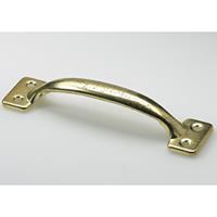 HETTICH Möbelgriff 1 Stück, Lochabstand 128 mm, Stahl, vermessingt - 