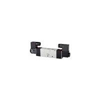 RIEGLER 5/3-Wegeventil elektropneum. Mitte bel., G 1/4, 24VDC, 550l/min