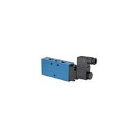 RIEGLER 5/2-Wegeventil, einseitig elektromagnetisch, monost. G 1/4 24VDC