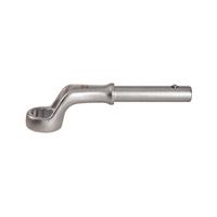 KSTOOLS KS TOOLS Zugringschlüssel, gekröpft, 2