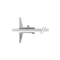 PROMAT Tiefenmessschieber DIN 862 300 mm gerade Messschiene 10 x 4,5 mm - 