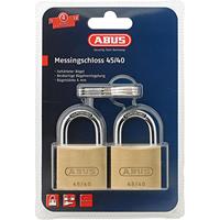 ABUS Cilinderhangslot | breedte slotlichaam 39 mm | messing gelijksluitend | 1 stuk - 11824 11824