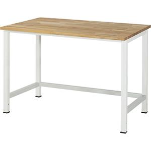 RAU Werktafel voor werkpleksysteem, beukenhout, breedte 1250 mm