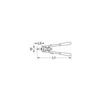 KSTOOLS KS Tools Handnietzange, 315 mm