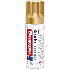 edding Spray 5200, 200 ml, premium acryllak mat, spuitbreedte ca. 50-60 mm, goud mat