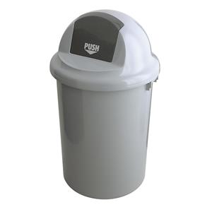 Rubbermaid Kunststof afvalbak met klapdeksel, 90 ltr (VB200090)