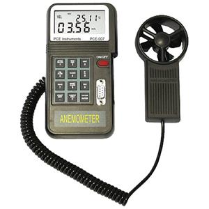 PCE INSTRUMENTS Anemometer PCE-007 mit Datenspeicher und Software