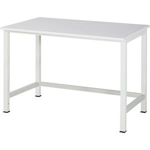 RAU Werktafel voor werkpleksysteem, kunststof gecoat blad, breedte 1250 mm