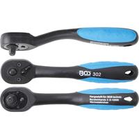 BGS TECHNIC Umschaltknarre, kunststoff-ummantelt &VerticalLine; Abtrieb Au&szlig;envierkant 6,3 mm (1/4') - 