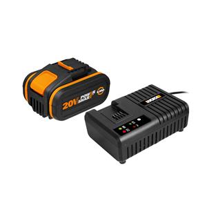 Worx accu en lader WA3609 starterset 4Ah 20V