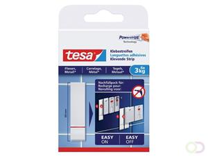 6x Tesa Powerstrips voor tegels/metaal klusbenodigdheden - Klusbenodigdheden - Huishouden - Plakstrips/powerstrips - Dubbelzijdig - Zelfklevend - Tape/strips/plakkers