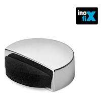 INOFIX EDM 66633 Chrom geräuschloser selbstklebender Stoßfänger