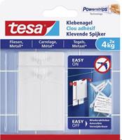 Tesa Klebenagel Traglast 4 kg, 2 Stück