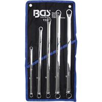 BGS TECHNIC Doppel-Ringschlüssel-Satz | extra lang | SW 8 - 19 mm | 5-tlg.