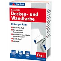 2kg  Geleimte Decken- und Wandfarbe Konzentrat