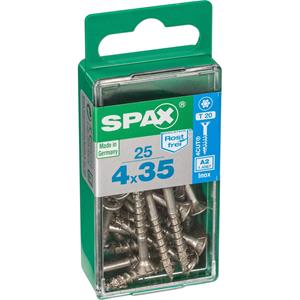 Universalschrauben 4.0 x 35 mm tx 20 - 25 Stk. Holzschrauben - Spax
