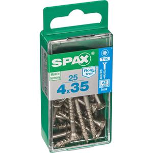 Spax schroef T-Star plus A2 RVS 35 x 4 mm - 25 stuks