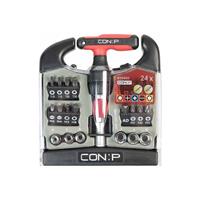CON:P Mini T-Dopsleutelset 24Delig - B20600