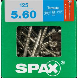Terrassenschrauben 5.0 x 60 mm tx 25 - 125 Stk. Terrassenschrauben - Spax