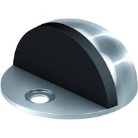 Basi Boden-Türstopper Edelstahl zur Bodenmontage 25 x 44 mm Stopper Wandpuffer Bodentürstopper