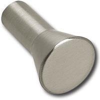 SIRO Knopf Karme &oslash; 15 mm, Tiefe 24 mm, ZN Edelstahl Effekt