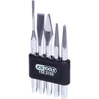 KSTOOLS KS TOOLS Durchtreiber-, Meißel- und Körner-Satz, 5-tlg