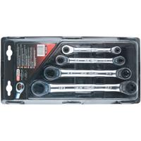 KSTOOLS KS TOOLS GEARplus Torx-E-Doppel-Ratschenringschlüssel-Satz, 4-tlg