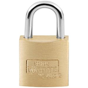 Burg Wächter 2961 Hangslot 25.00 mm Verschillend sluitend Messing Sleutelslot