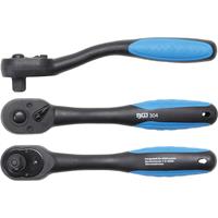 BGS TECHNIC Umschaltknarre, kunststoff-ummantelt &VerticalLine; Abtrieb Au&szlig;envierkant 12,5 mm (1/2') - 