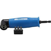 BGS TECHNIC Winkelbohrvorsatz &VerticalLine; Antrieb Au&szlig;ensechskant 6,3 mm (1/4') / Abtrieb Innensechskant 6,3 mm (1/4') &VerticalLine; 4-tlg. - 