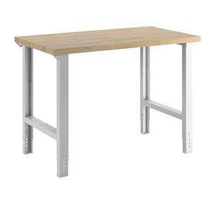EUROKRAFTpro Werkbank, modulair systeem, zonder onderbouw, diepte 700 mm, breedte 1250 mm