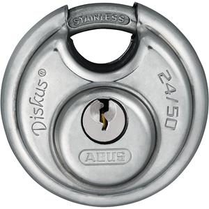 FP ABUS 20317 Zylindervorhangschloss 24IB/50 Schlosskörperbreite 51 mm Edelstahl ve