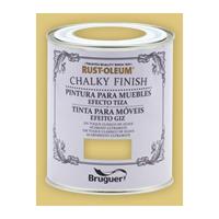 RUST-OLEUM Malerei-Effekt Kreide Chalk Paint Xylazel | 750 ml - 804 Mustard - 