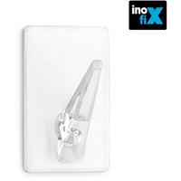 INOFIX Transparenter Klebebügel (Blister 4 Stk.)  EDM 66596