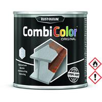 Rust-oleum combicolor hamerslag lichtgrijs spuitbus 0.4 ltr