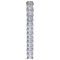 VIDAXL Gartenzaun Verzinkter Stahl 50 m 150 cm Silbern