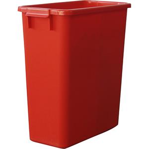 GRAF 778014 Abfall- und Wertstoffsammler 60 l H590xB285xT555mm PE rot - 