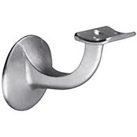 DENI Handlaufträger VA ma D.Wandplatte 55mm gewölbte Auflage - 