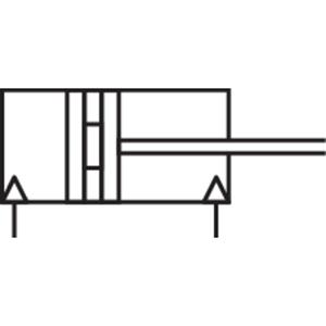 NORGREN RM/8020/M/40 Rundzylinder Hublänge: 40mm 1St. S67309 - 