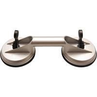 BGS TECHNIC Doppel-Gummisauger | Aluminium | Ø 115 mm