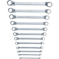 KSTOOLS KS TOOLS Doppel-Ringschlüssel-Satz, 12-tlg gekröpft, 6-32mm