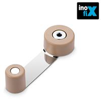 INOFIX EDM 66619 beige Metallic-Drehstopper (Blister)