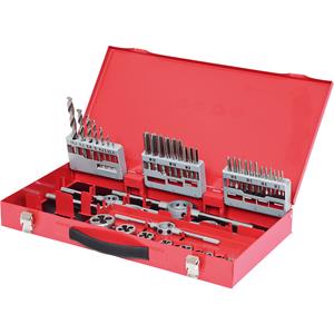 kstools KS Tools HSS-draadsnijderset, 44 delen, industriële cassette