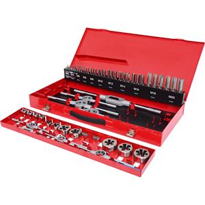 kstools KS Tools HSS-draadsnijderset, 54 delen, industriële cassette