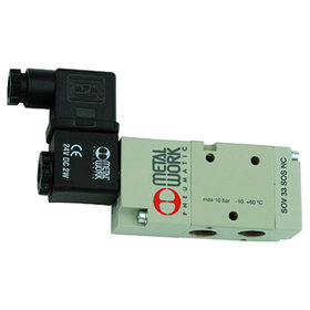 RIEGLER - 3/2-Wegeventil, elektropneumatisch, monostabil, G 1/8", NO, 230 V, 50 Hz