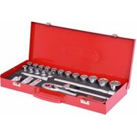 KSTOOLS KS Tools 1/2 Steckschl.-Satz 24-tlg. 6-kant 917.4024